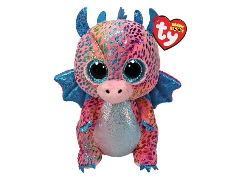 TY Beanie Boos Knuffel Draak Flint 15 cm