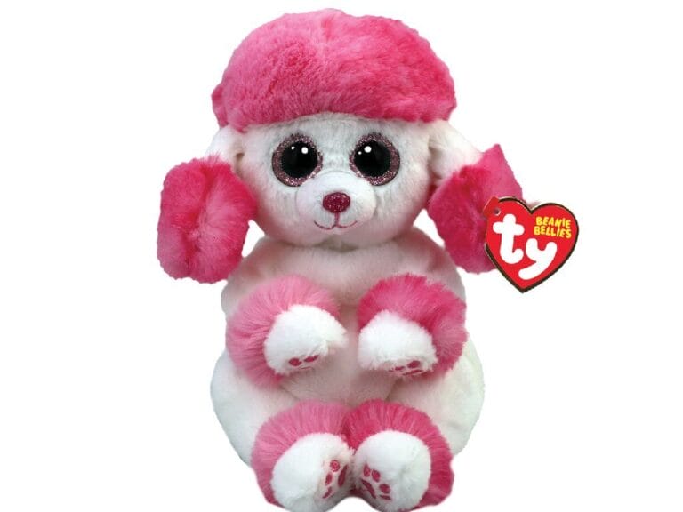 TY Beanie Babies Bellies Knuffel Poedel Heartly 15 cm