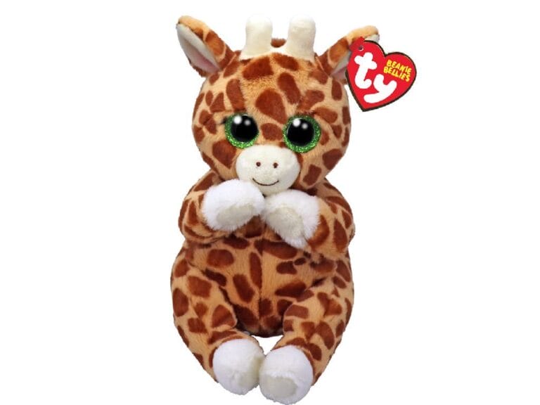 TY Beanie Babies Bellies Knuffel Giraffe Tippi 15 cm