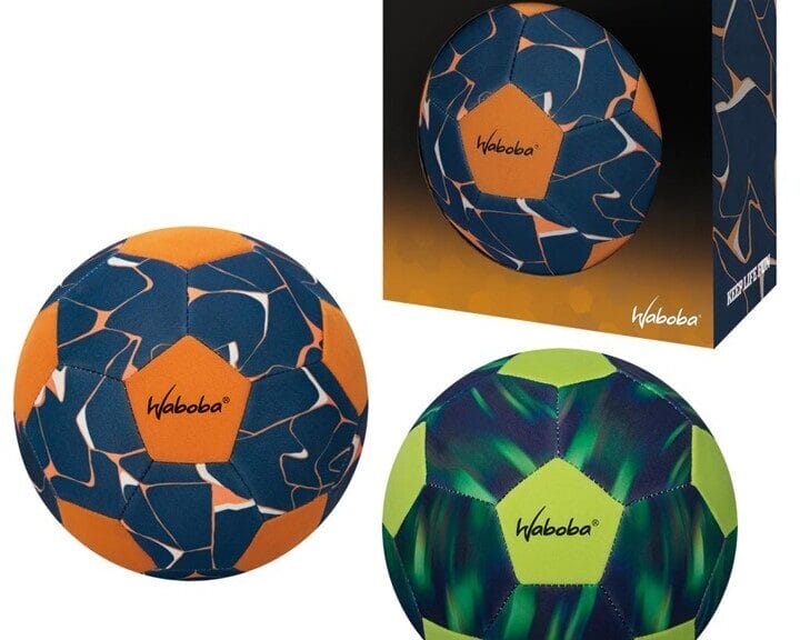 Waboba Neopreen Beach Voetbal Maat 5 Groen/Oranje