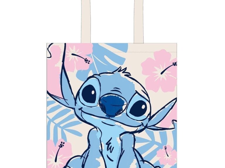 Disney Stitch Canvas Boodschappentas 35x40 cm