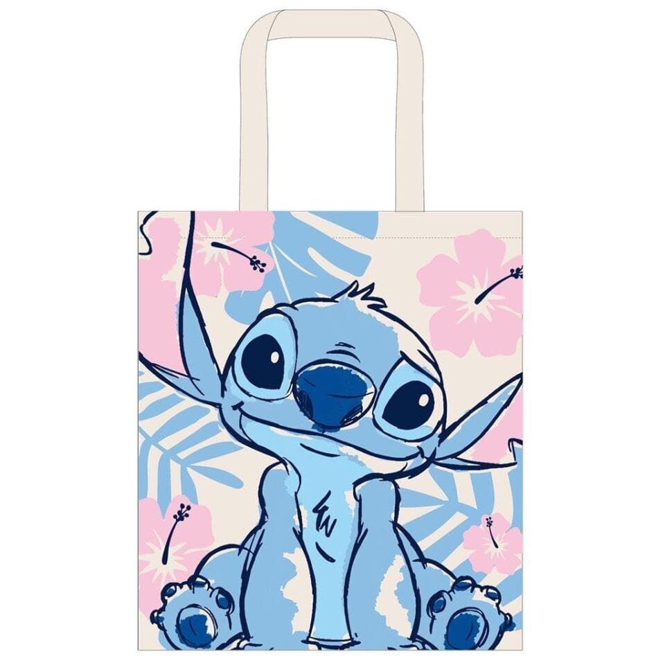 Disney Stitch Canvas Boodschappentas 35x40 cm