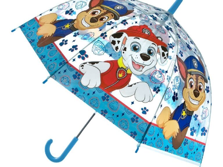 Paw Patrol Kinderparaplu 69 cm Blauw/Transparant