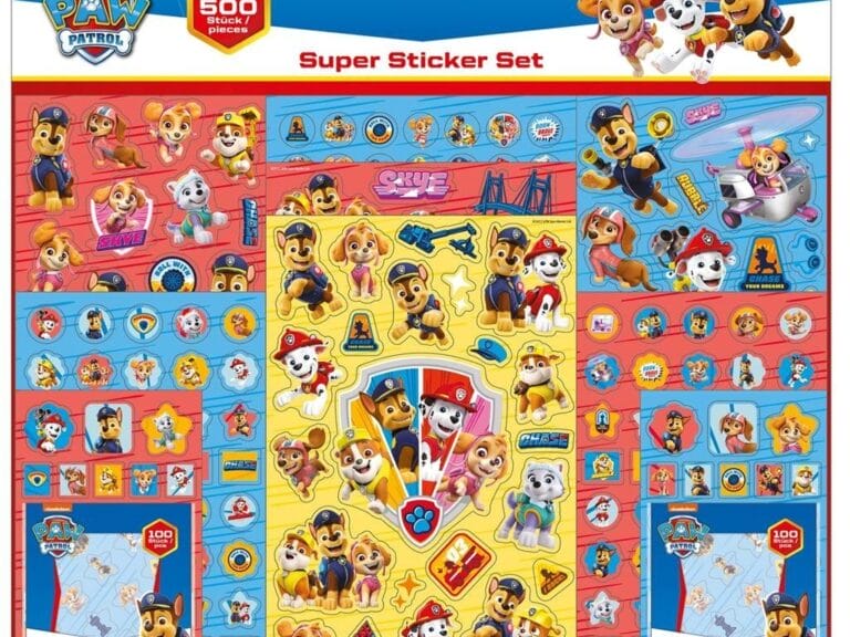 Paw Patrol Super Sticker Set