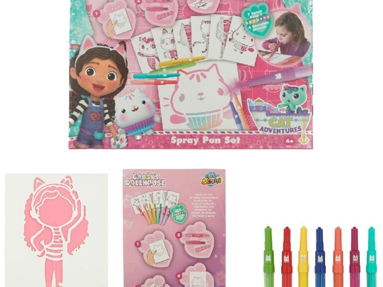 Gabby's Dollhouse Spray Pen Set