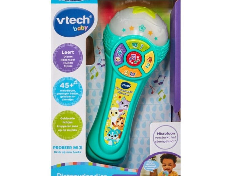 VTech Baby Dierenvriendjes Microfoon + Licht en Geluid