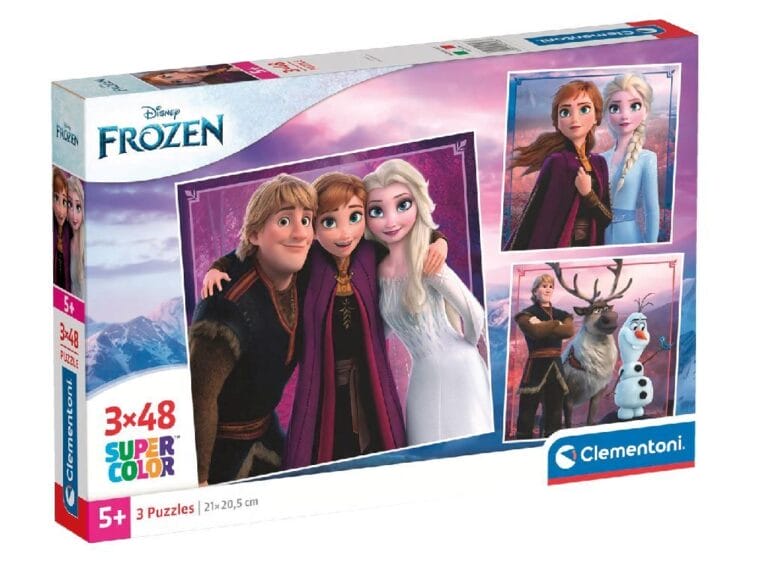 Clementoni Disney Frozen Puzzel 3x48 Stuks