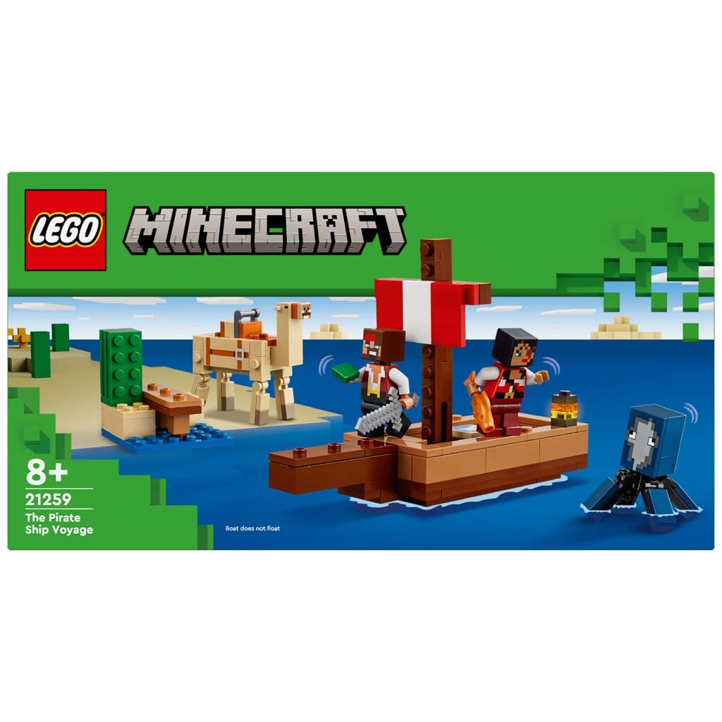 Купите Lego 21259 Minecraft Путешествие на пиратском корабле на Vilior.com!  Вени, Види, Вилиор