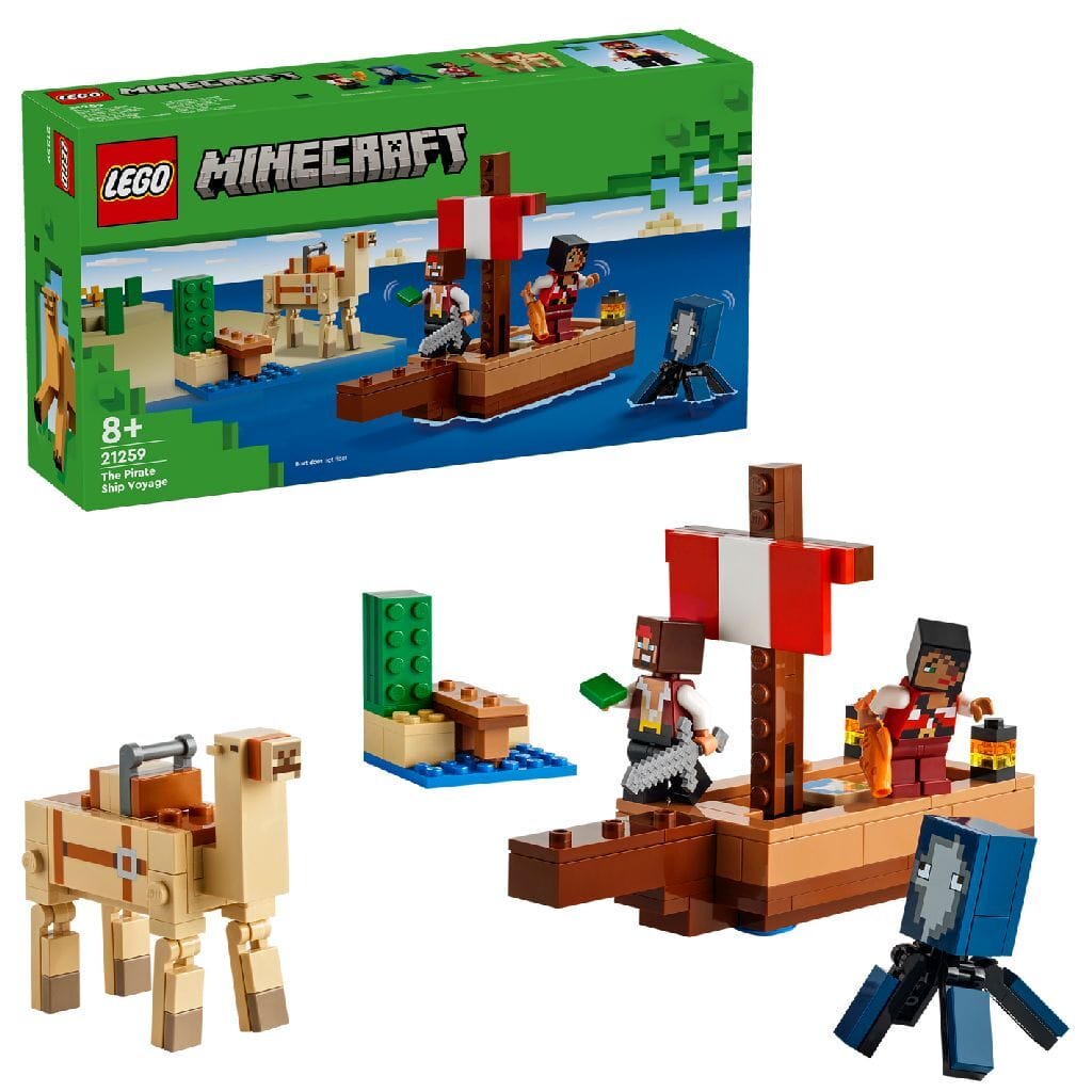 Купите Lego 21259 Minecraft Путешествие на пиратском корабле на Vilior.com!  Вени, Види, Вилиор