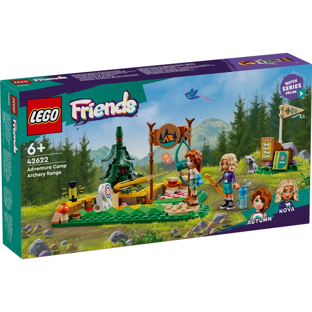 Купите стрельбище из лука Lego 42622 Friends Adventure Camp на Vilior.com!  Вени, Види, Вилиор