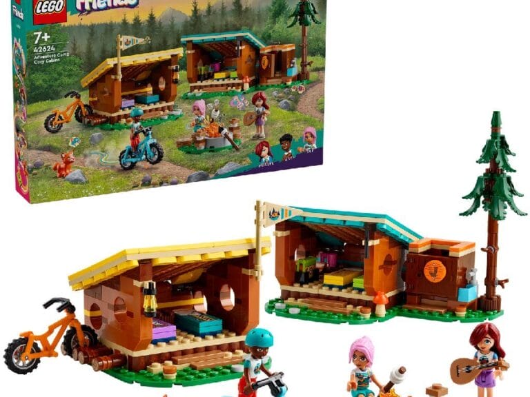 Lego 42624 Friends Avonturenkamp Knusse Boshutten