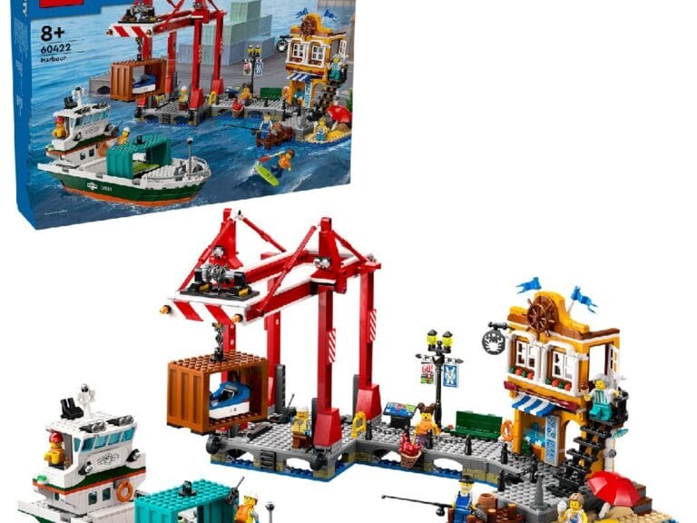 Lego 60422 City Haven Met Vrachtschip