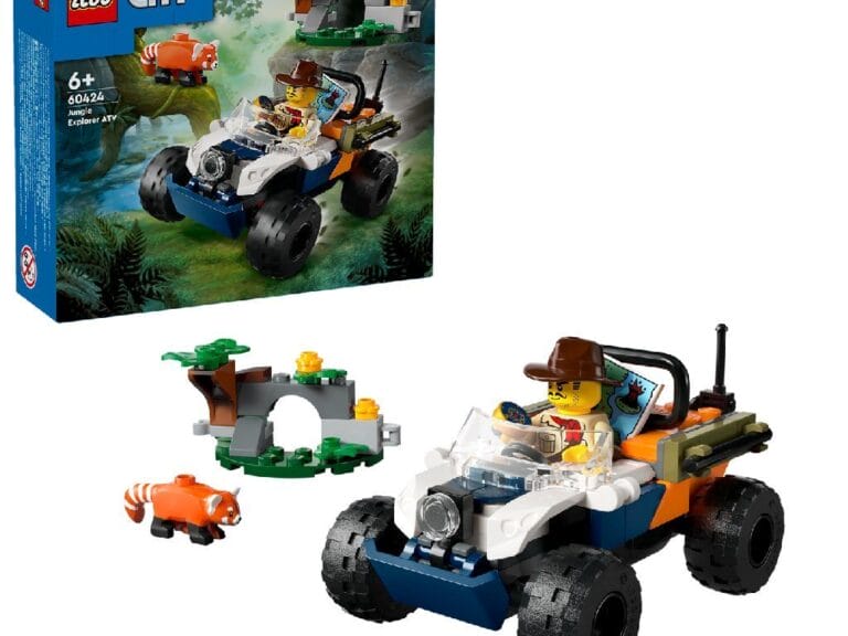 Lego 60424 City Exploration Jungle Atv Rode Panda