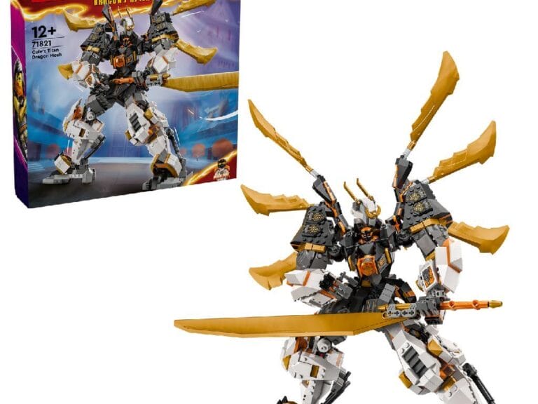 Lego 71821 Ninjago Cole's Reusachtige Drakenmecha