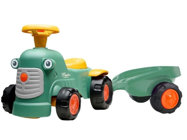 Falk Maurice Looptractor Set Groen/Geel