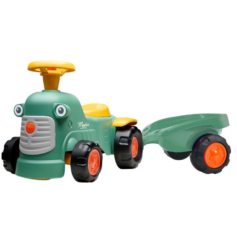 Falk Maurice Looptractor Set Groen/Geel