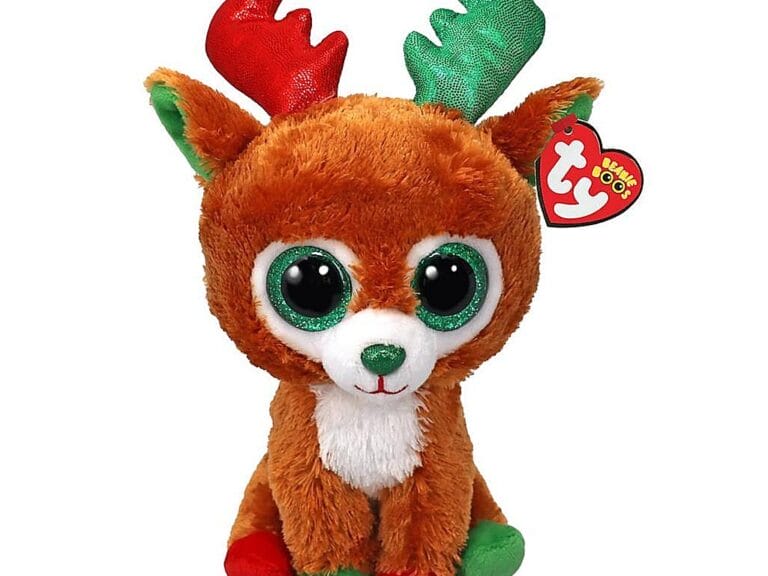 TY Beanie Boos Knuffel Rendier Tinseltoes 15 cm