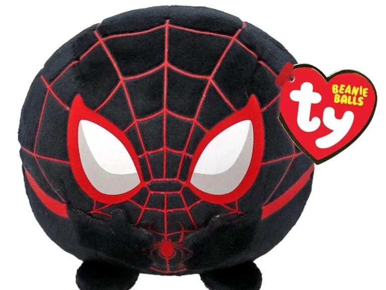 TY Beanie Balls Marvel Knuffel Spiderman Morales 10 cm