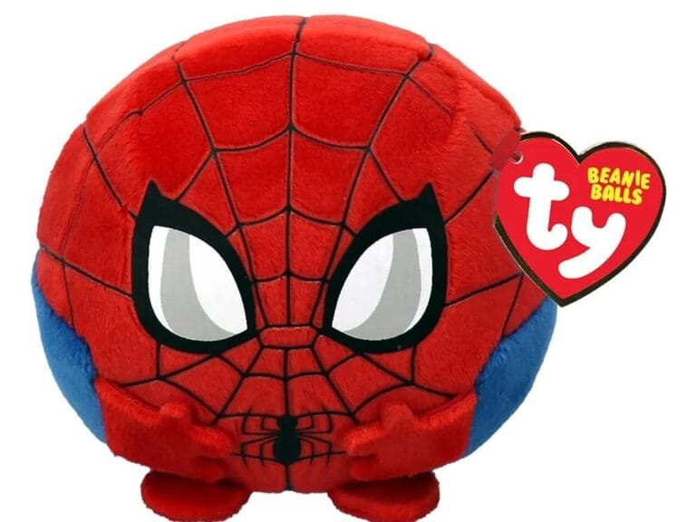 TY Beanie Balls Marvel Knuffel Spiderman 10 cm