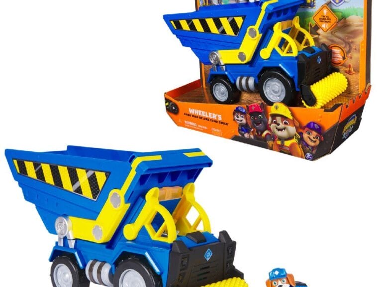 Paw Patrol Rubble and Crew Vuilniswagen + Licht en Geluid