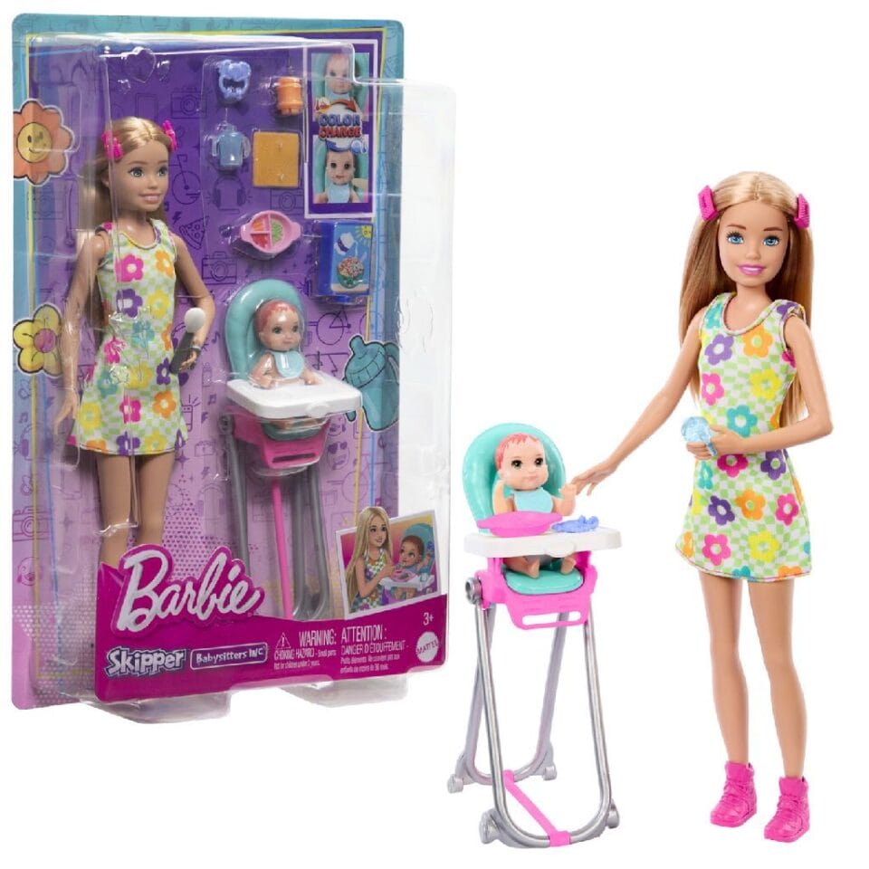 Barbie Skipper Babysitters Speelset