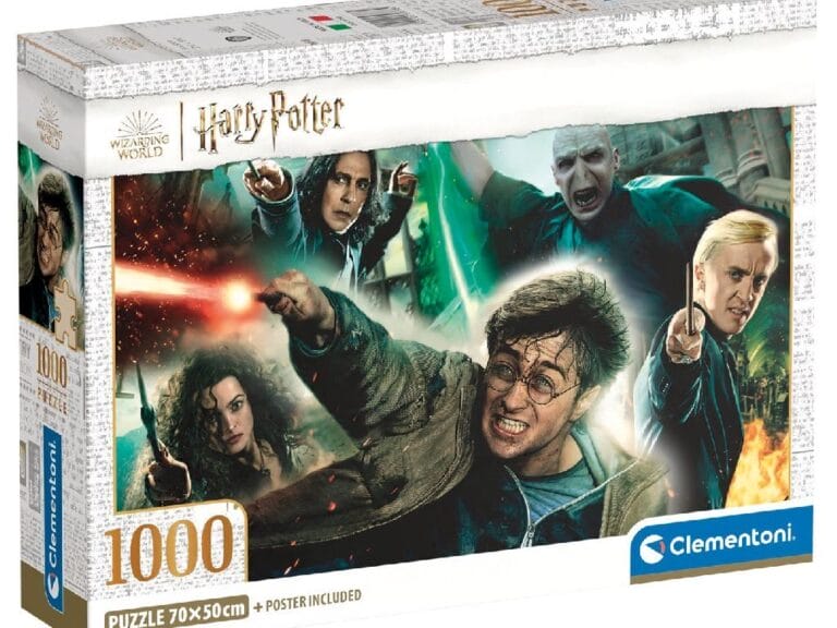 Clementoni Puzzel Harry Potter 1000 Stukjes + Poster