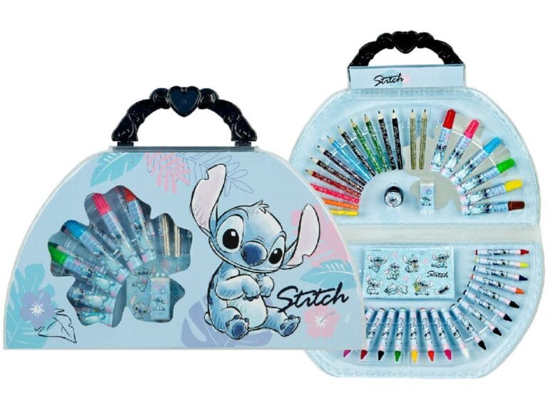 Disney Stitch Kleurkoffer 51-delig