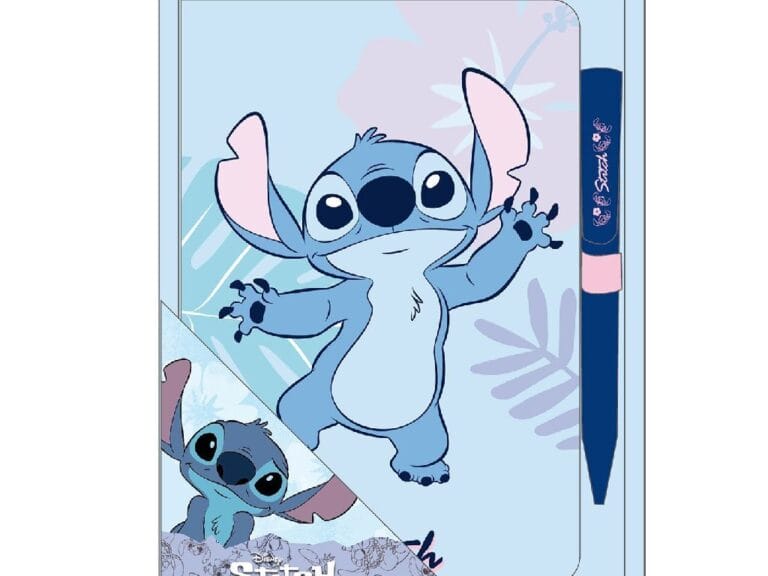 Disney Stitch Notitieboek + Pen