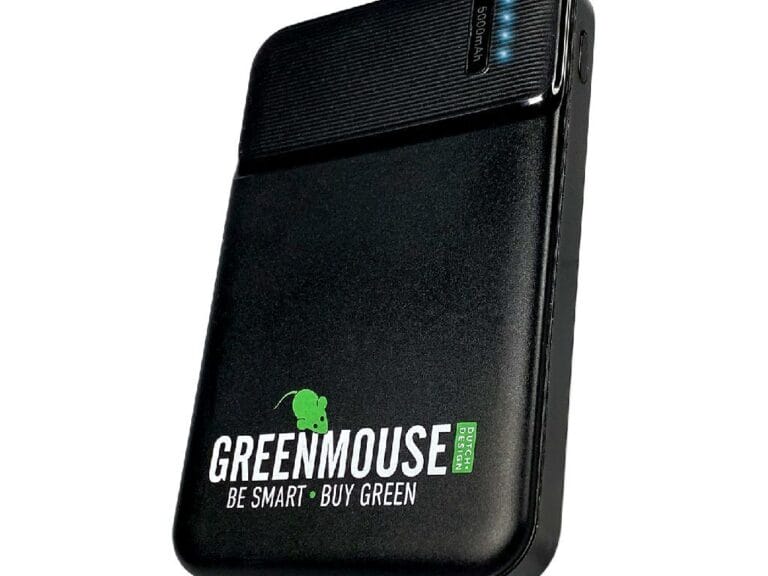 Greenmouse Powerbank 5000 mAh Zwart