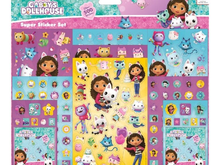 Gabby's Dollhouse Super Sticker Set