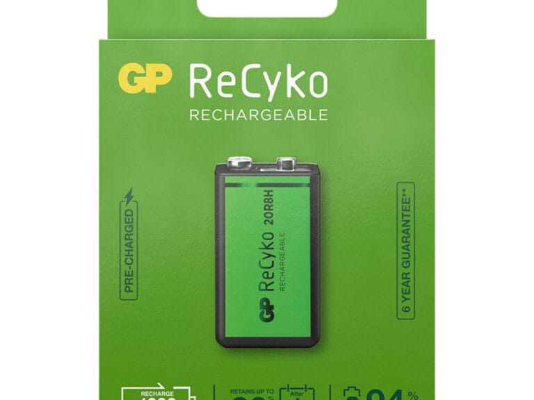 GP Recyko Gp Oplaadbaar Batterij 9v A1 200mah