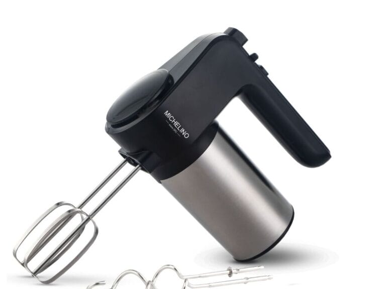 Michelino Handmixer Zwart/RVS