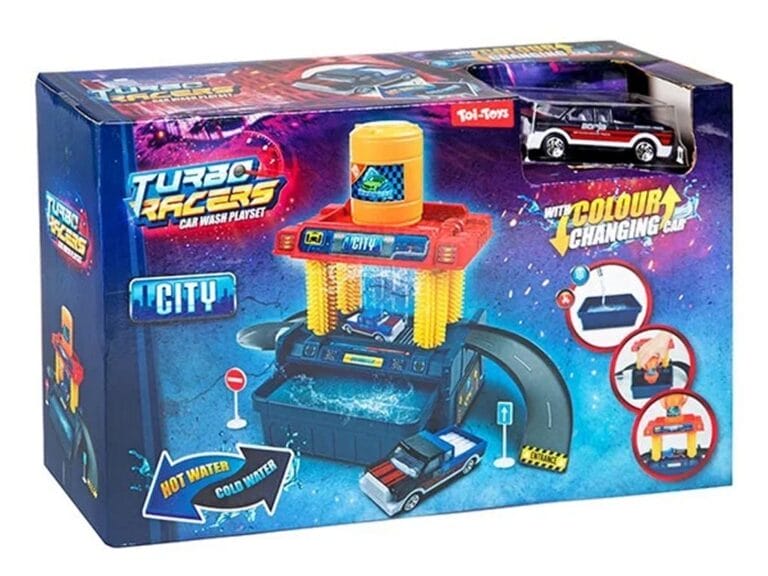 Turbo Racers Car Wash Set