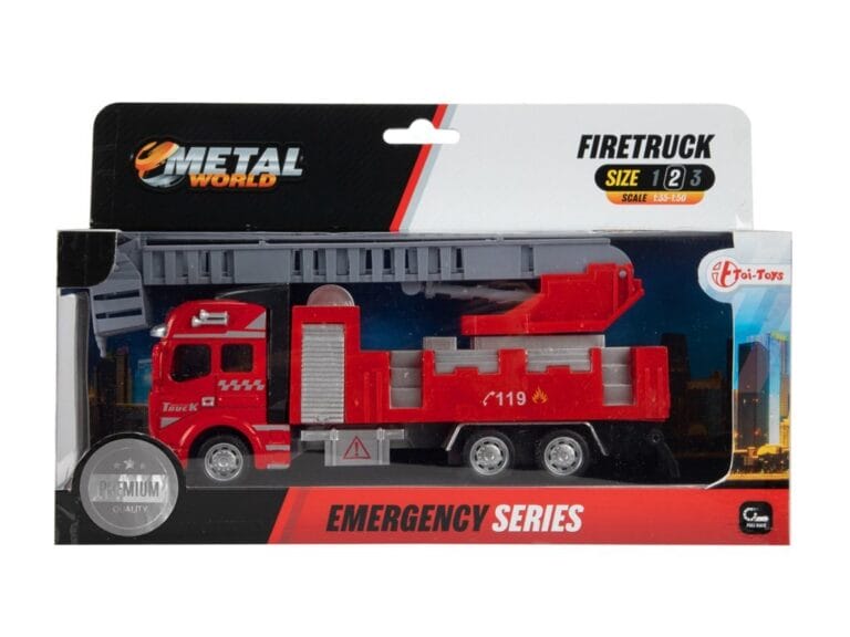 Metal Die-Cast Brandweerauto Assorti