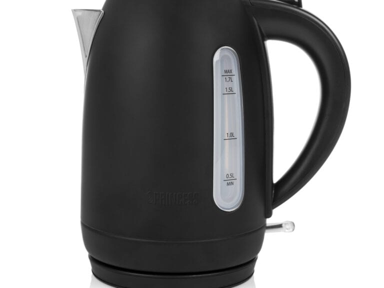 Princess 236032 Black Steel Collectie Waterkoker 1.7L 2200W RVS/Zwart