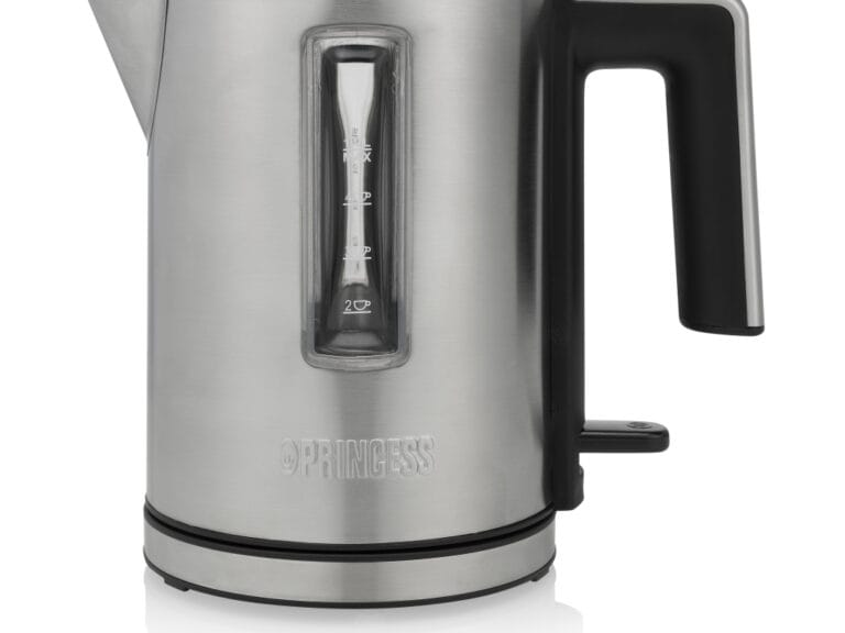 Princess 236045 Waterkoker Deluxe 1L 2200W RVS/Zwart