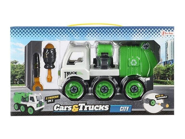 Cars & Trucks 3in1 Vuilniswagen