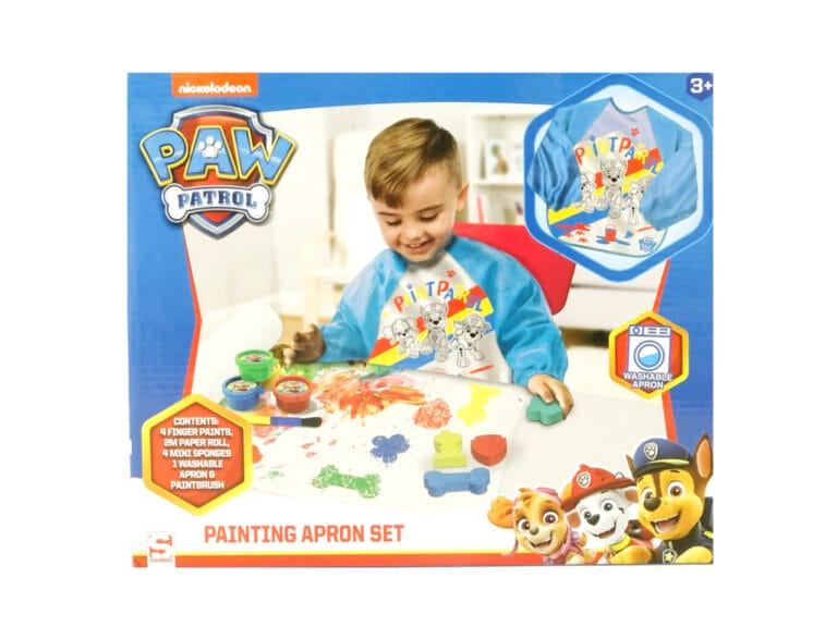 Paw Patrol Vingerverfset met Schort Blauw