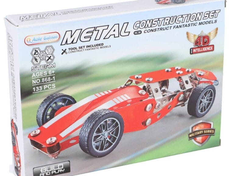 Constructieset Metalen Raceauto
