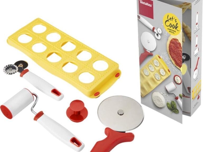 Metaltex Deko Food Line Set voor Pasta en Pizza