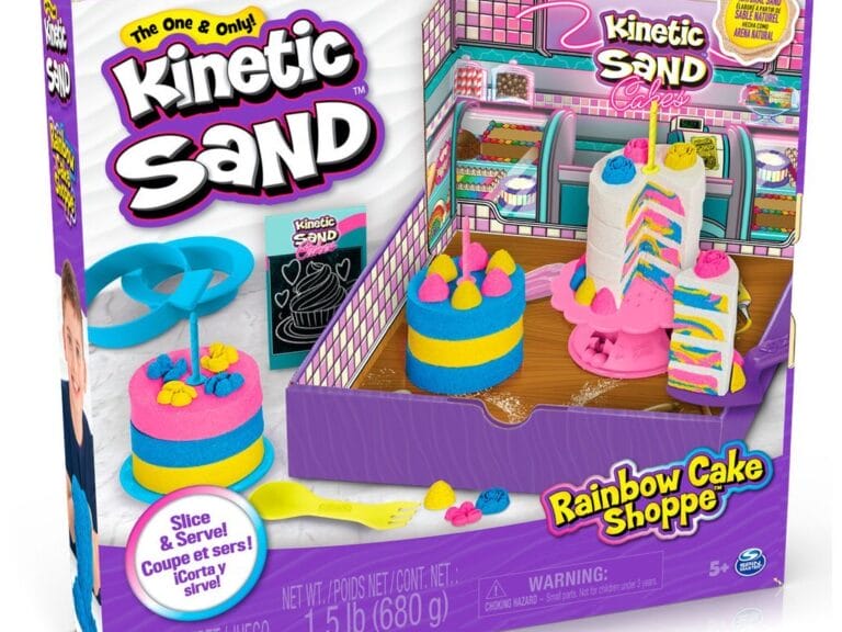 Kinetic Sand Rainbow Cake Shoppe