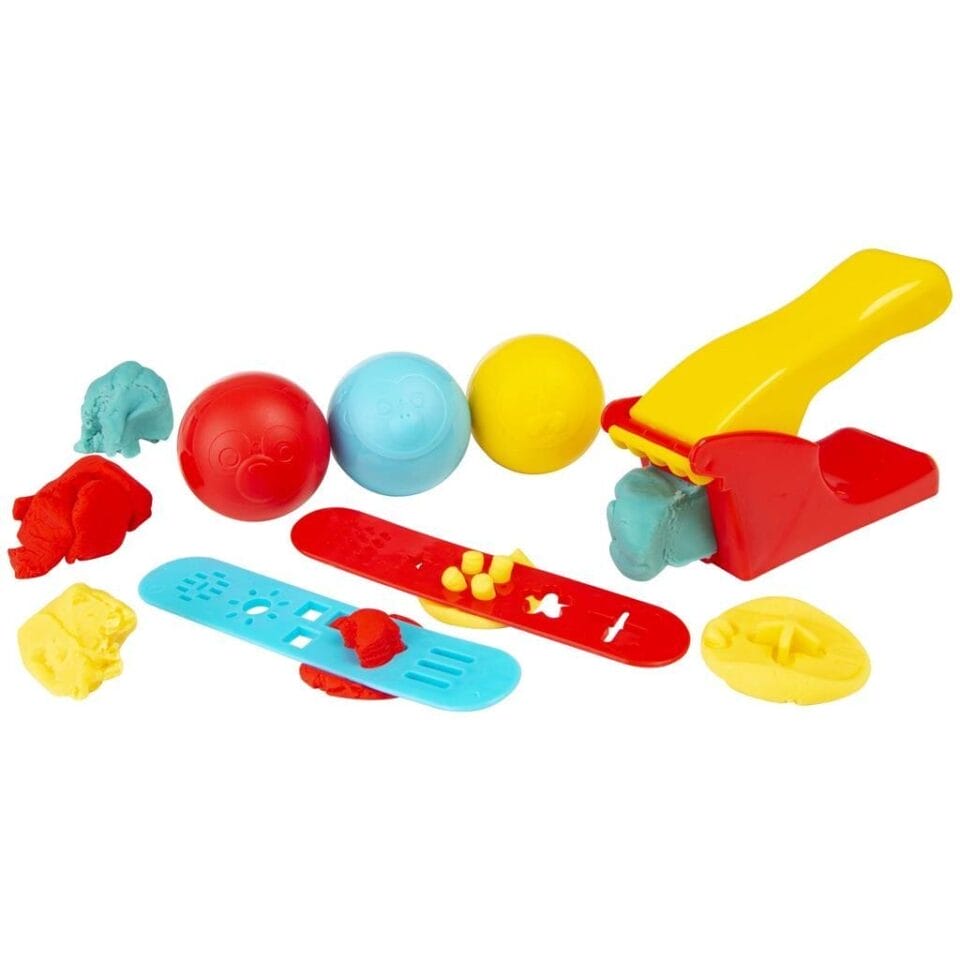 Fisher Price Dough Dots Klei Set in Rugzak 6-delig