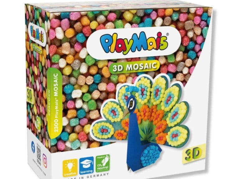 PlayMais 3D Mozaïek Pauw