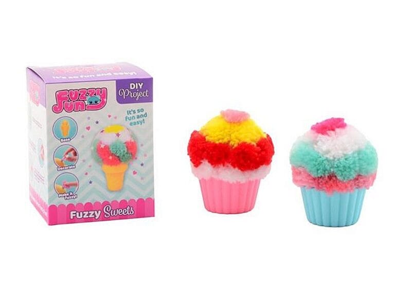 Fuzzy Fun Cupcake Maken