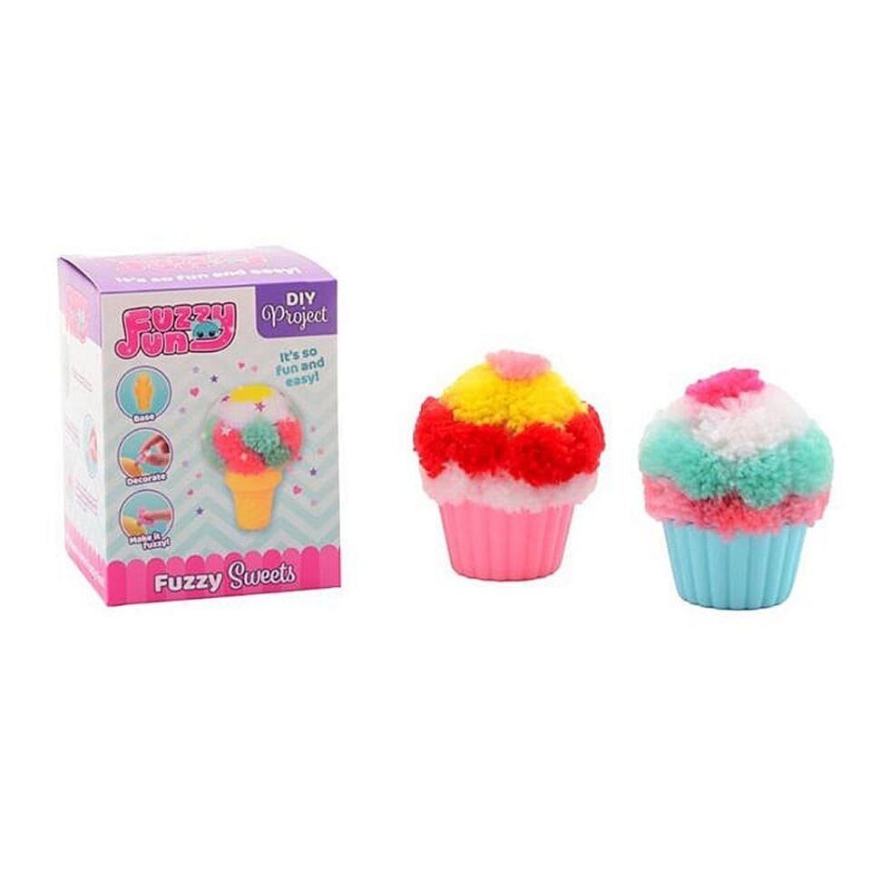 Fuzzy Fun Cupcake Maken