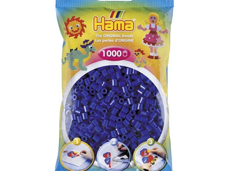 Hama Strijkkralen Donkerblauw 1000 Stuks