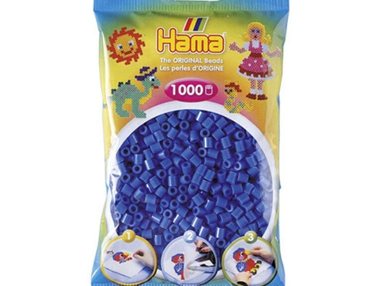 Hama Strijkkralen Blauw 1000 Stuks