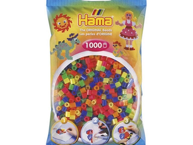 Hama Strijkkralen Neon Kleuren Mix 1000 Stuks
