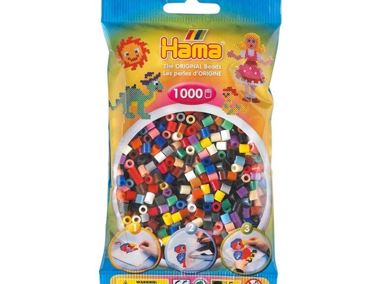 Hama Strijkkralen Kleuren Mix 1000 Stuks