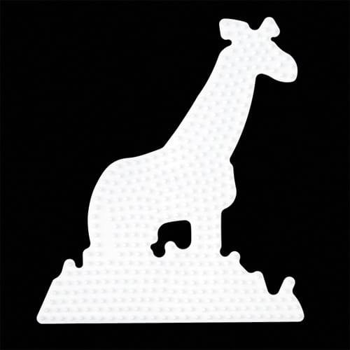 Hama Strijkkralen Grondplaat Giraffe Wit